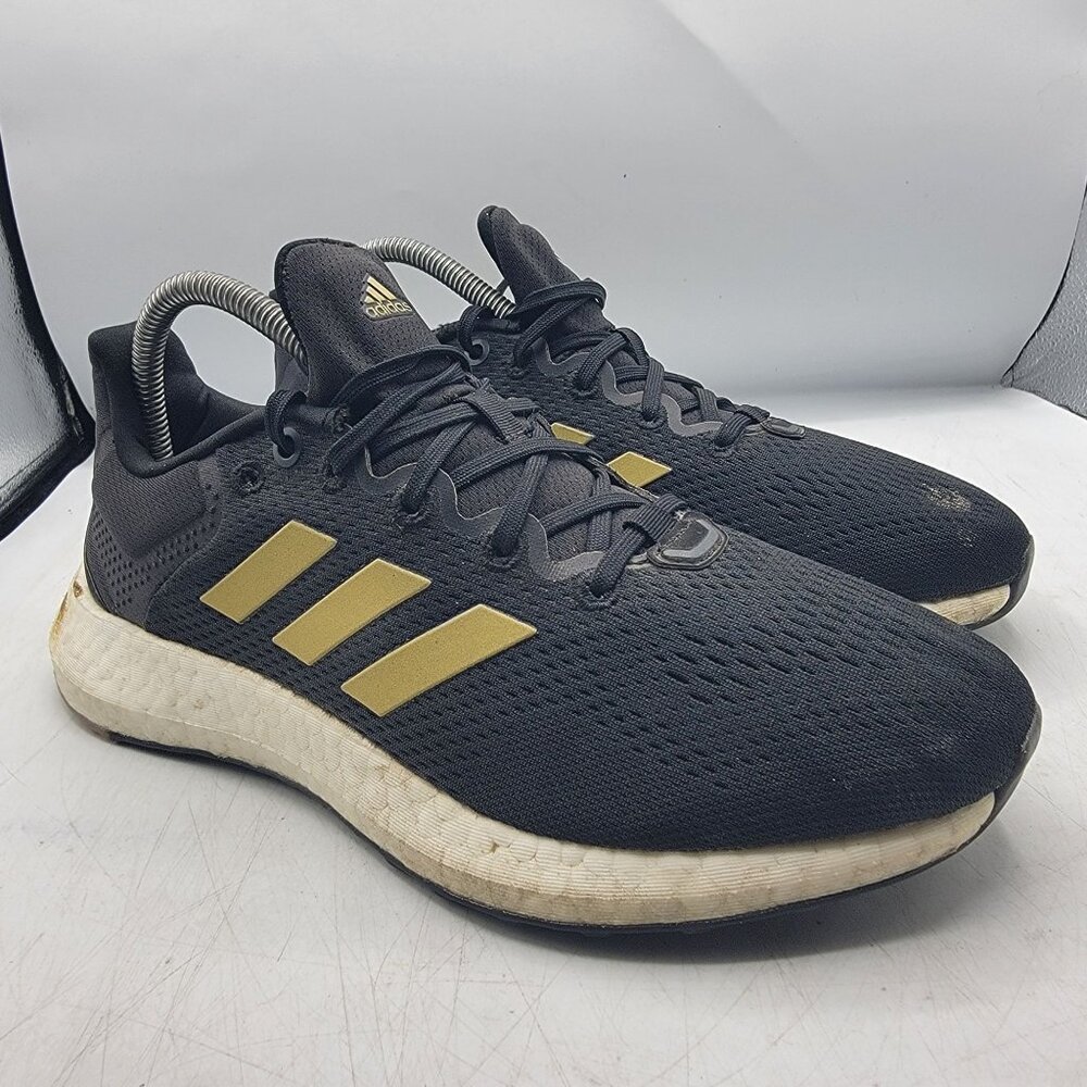 Adidas Pureboost 21 Womens 8 Black Athletic Shoes Casual Walking Running GZ3004